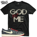 Shirt To Match 1 Low OG Better With Time Unisex Tee GOD Got Me Unisex , , , Long Sleeve Tee