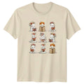 Cute Ghost With Flower Crown Womens Librarian Autumn Halloween Unisex , , , Long Sleeve Tee