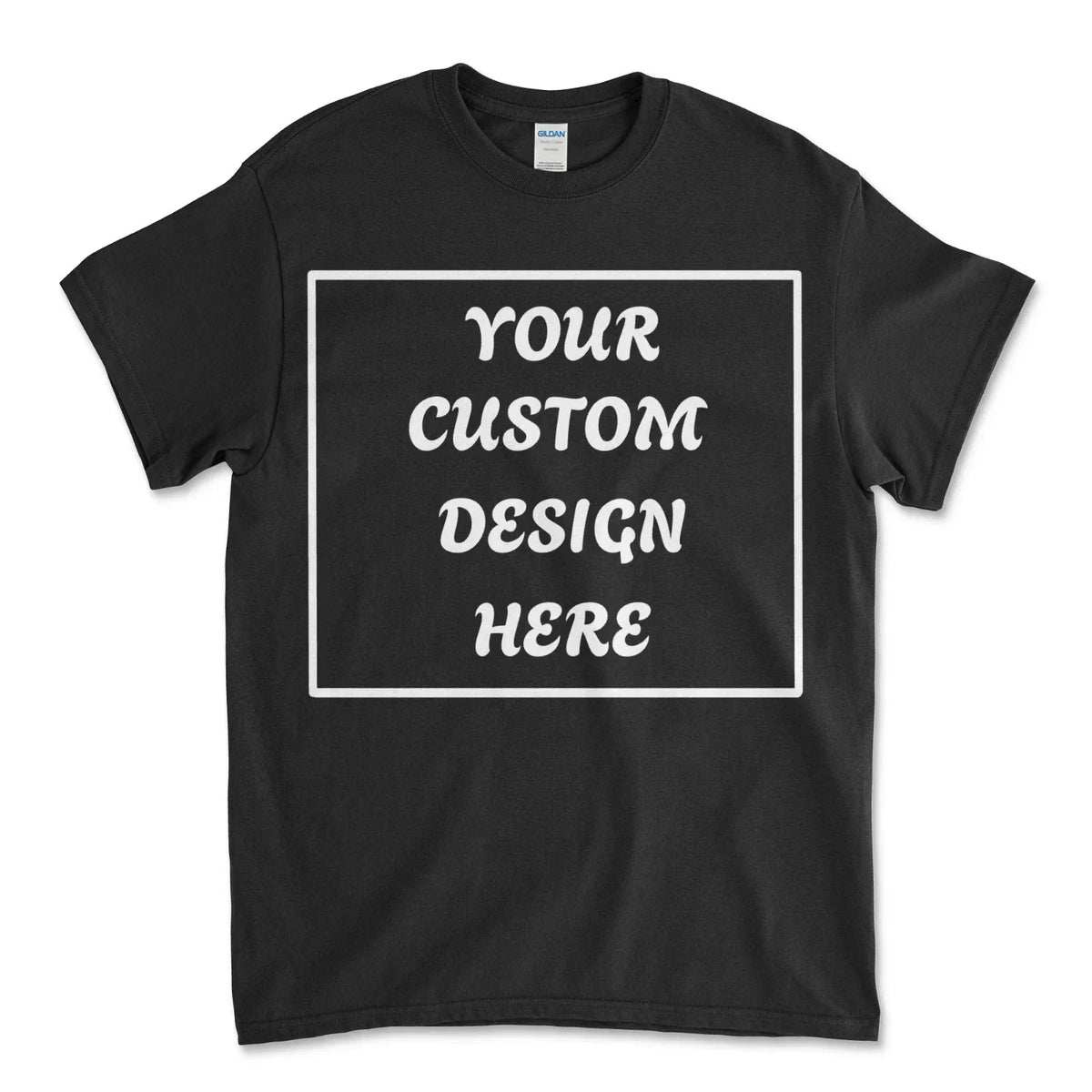 Personalized Custom Customized w/Photo, Text, Logo DTF on Gildan Shirt Unisex , , , Long Sleeve Tee