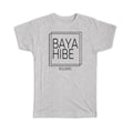 Gift : Bayahibe Dominican Republic Square Modern Minimalist Font Unisex , , , Long Sleeve Tee