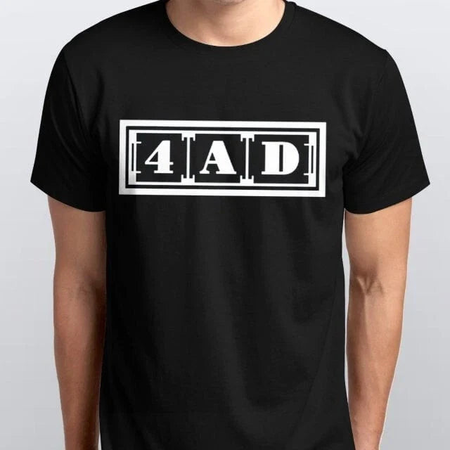 4AD RECORDS new sizes S M L XL XXL colours black white Unisex , , , Long Sleeve Tee