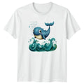 Cute Whale Ocean Life Wildlife Gift For Him And Her Unisex , , , Long Sleeve Tee
