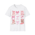 Coquette Aesthetic Cowgirl Themed Unisex Softstyle Unisex , , , Long Sleeve Tee