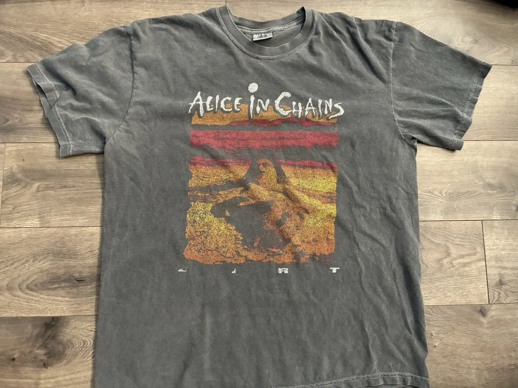 Alice In Chains Dirt Album Art Music Faded Distressed XL band Tee Grunge Unisex , , , Long Sleeve Tee