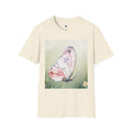 Pink Watercolor Butterfly | Floral Meadow Illustration Unisex , , , Long Sleeve Tee