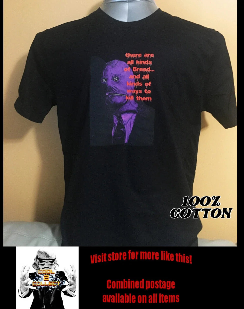 Cool Retro Movie Shirt - Clive Barker's Nightbreed 'Decker' Unisex , , , Long Sleeve Tee