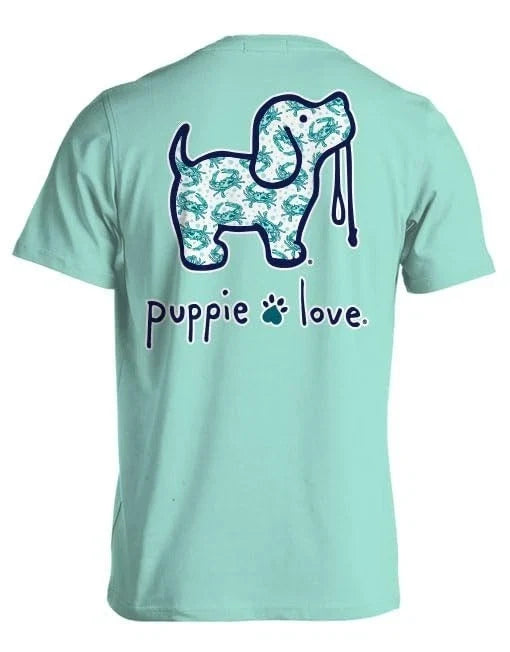 New PUPPIE LOVE CRAB T SHIRT Unisex , , , Long Sleeve Tee