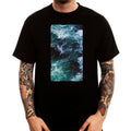 Vaporwave Ocean Waves Seapunk Retro Aesthetic Printed Cotton Men's Top Unisex , , , Long Sleeve Tee
