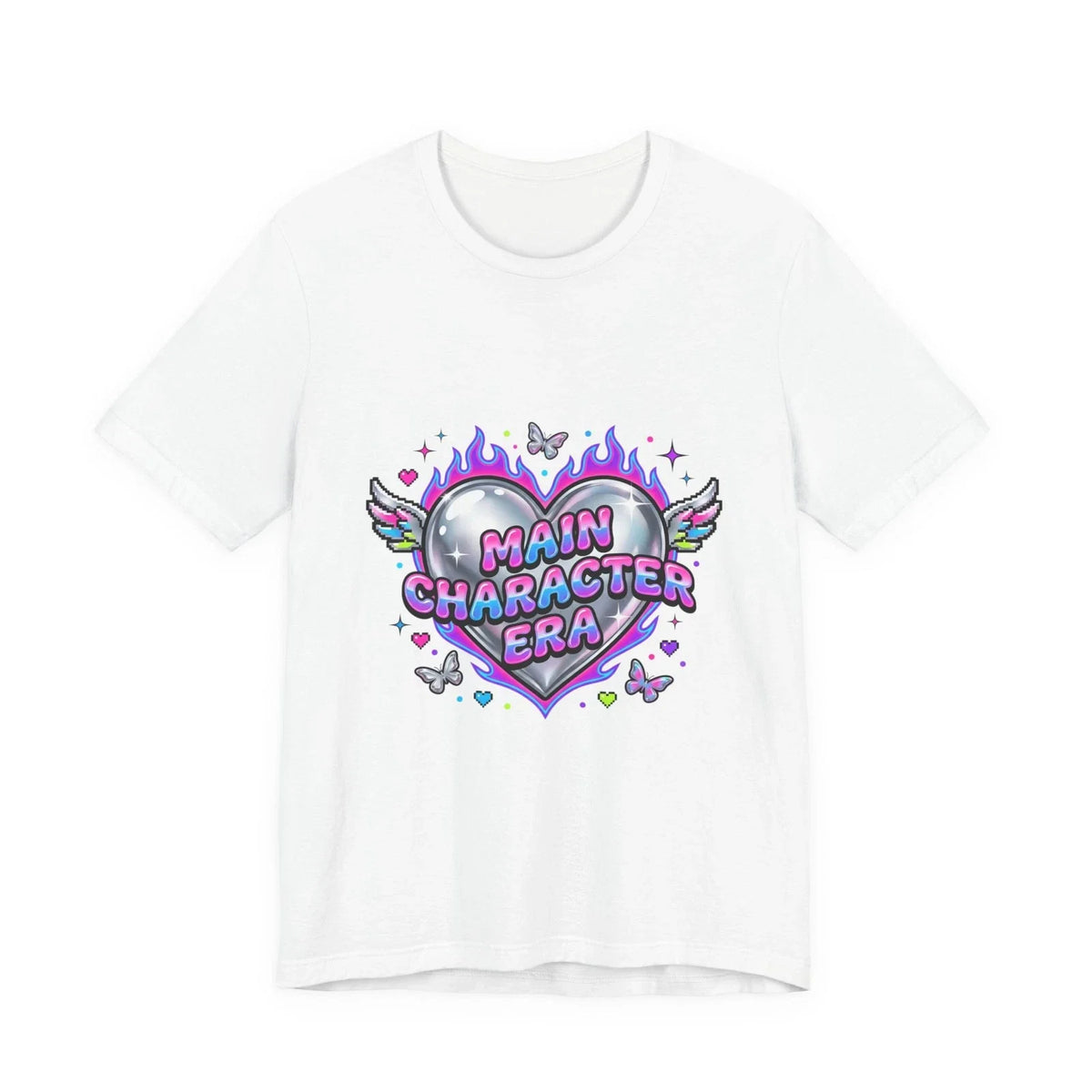 Main Character Era Tee | Y2K aesthetic, retro internet shirt Unisex , , , Long Sleeve Tee
