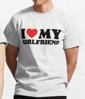 I Love My Girlfriend T shirt | y2k | aesthetics Unisex , , , Long Sleeve Tee