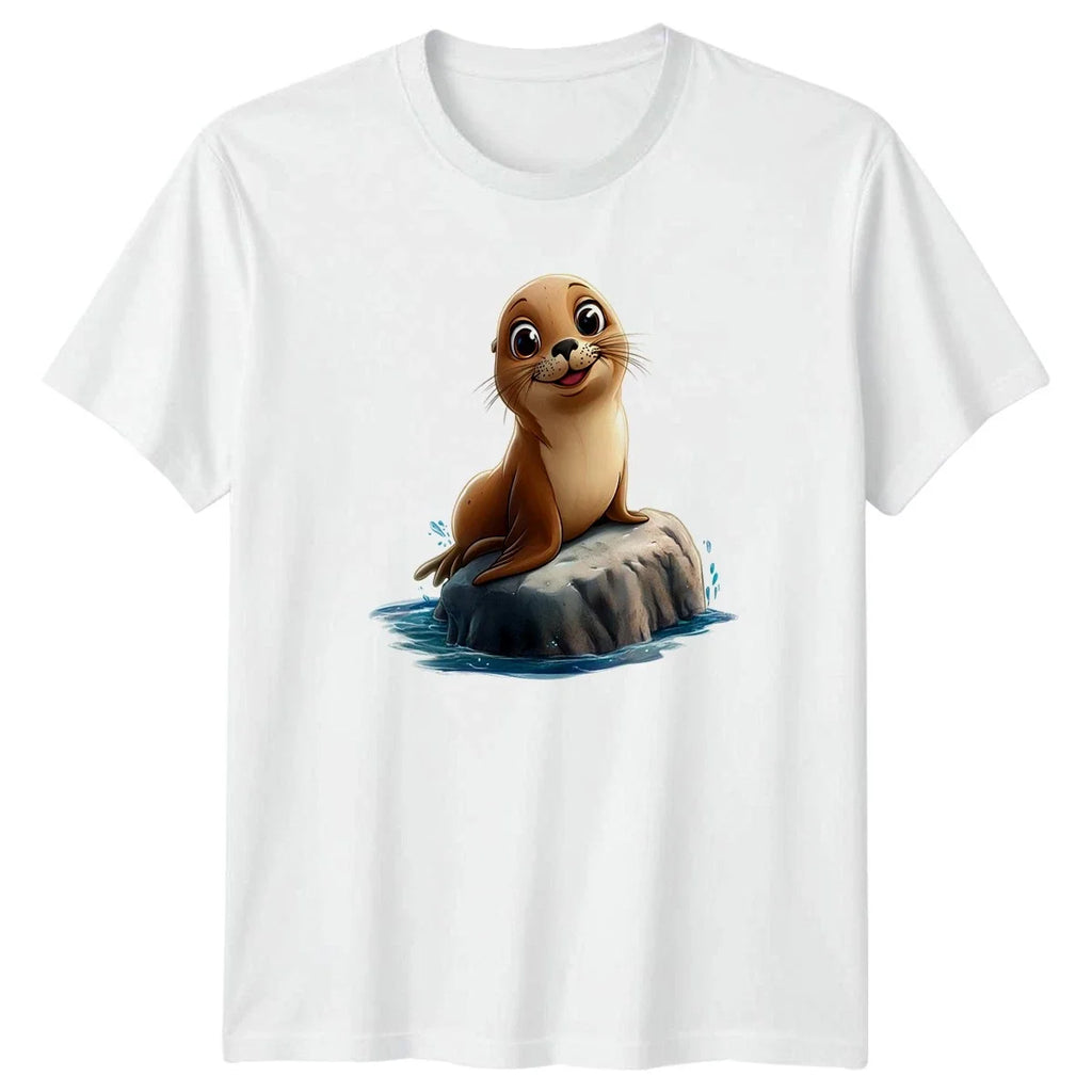 Cute Sea Lion Marine Wildlife Gift For Him And Her Unisex , , , Long Sleeve Tee