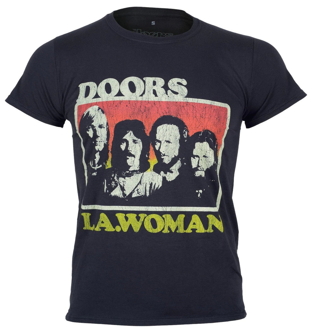 The Doors T Shirt LA Woman Official Jim Morrison Black New S M L XL XXL Unisex , , , Long Sleeve Tee