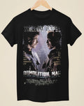 Demolition Man - Movie Poster Inspired Unisex Black Unisex , , , Long Sleeve Tee
