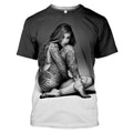Artistic Beauty: Tattoos on a Stunning Woman Tee REGULAR USA SIZING Unisex , , , Long Sleeve Tee
