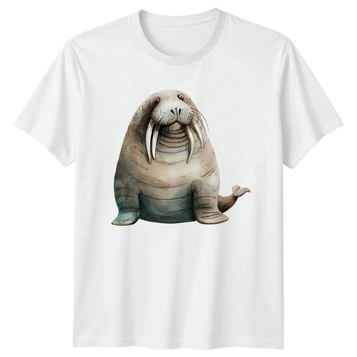 Cute Walrus Marine Animal 2026 Birthday Gift For Him And Her Unisex , , , Long Sleeve Tee