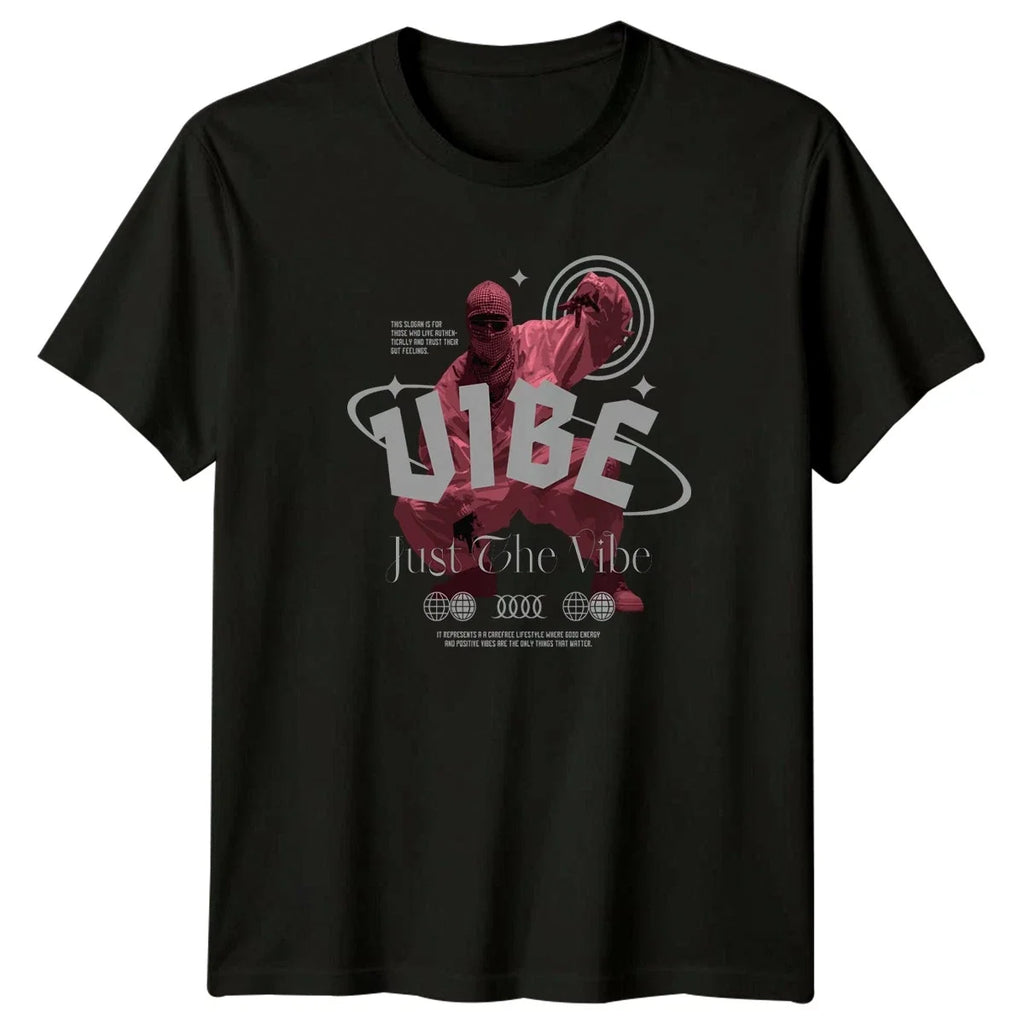 Just The Vibe Y2K Aesthetic Streetwear Birthday Gift For Him And Her Unisex , , , Long Sleeve Tee