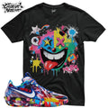Shirt To Match Air Zoom GT Cut 3 Jewell Loyd Paint Unisex Tee Psychedelic Shirt Unisex , , , Long Sleeve Tee
