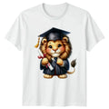 Cute Lion Graduation Kindergarten School Gift For Him And Her Unisex , , , Long Sleeve Tee