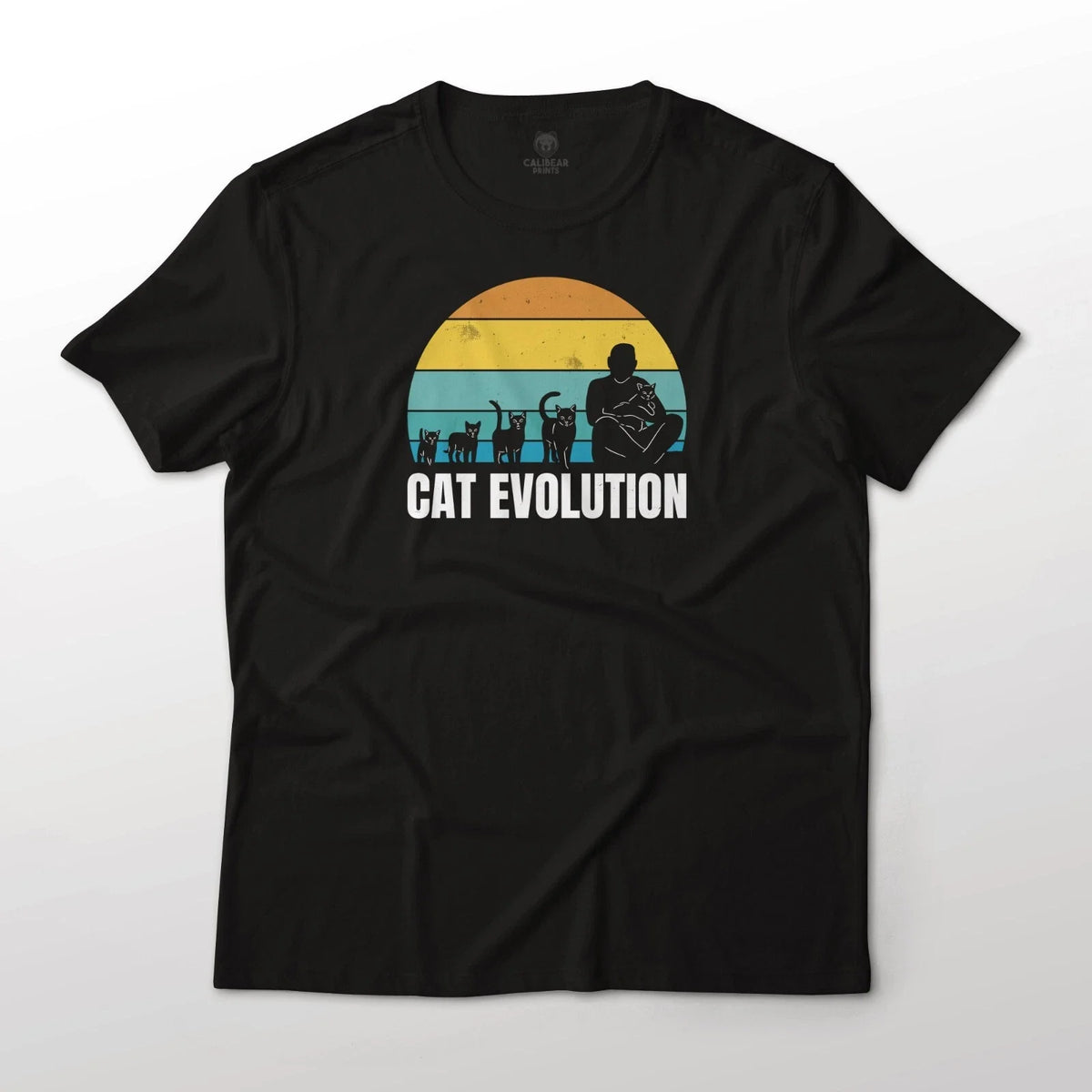 Cat Evolution, Pet Lovers Funny Cat Aesthetic Unisex 100% Cotton Tee Unisex , , , Long Sleeve Tee