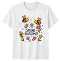 Spring Blossoms Spring Insect Gift For Him And Her Unisex , , , Long Sleeve Tee