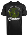 Doctors Without Borders Heart Beat New Men's Shirt World Map ECG Cool Super Tees Unisex , , , Long Sleeve Tee