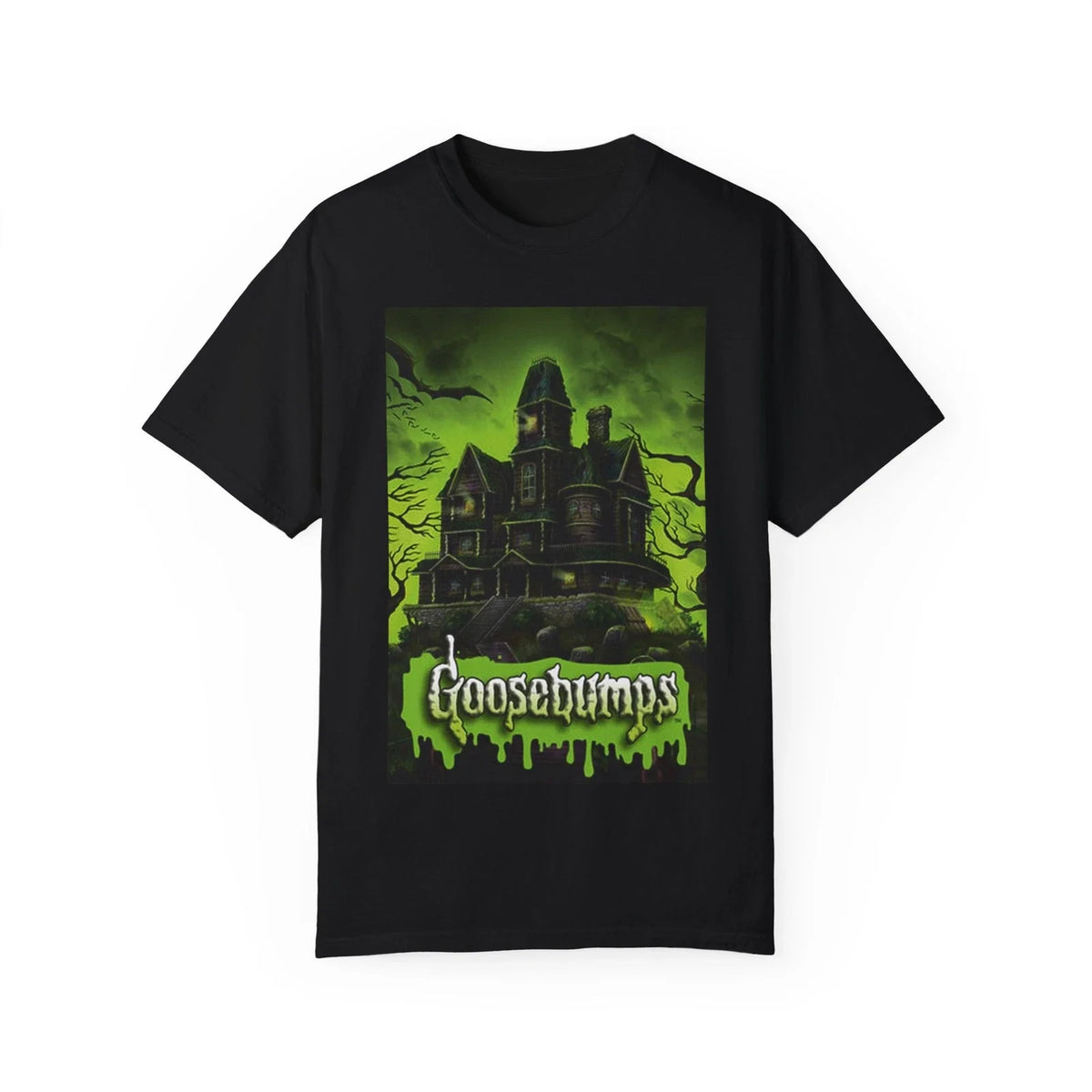 Goosebumps Unisex , Vintage Tee, Cool Graphic Top Unisex , , , Long Sleeve Tee