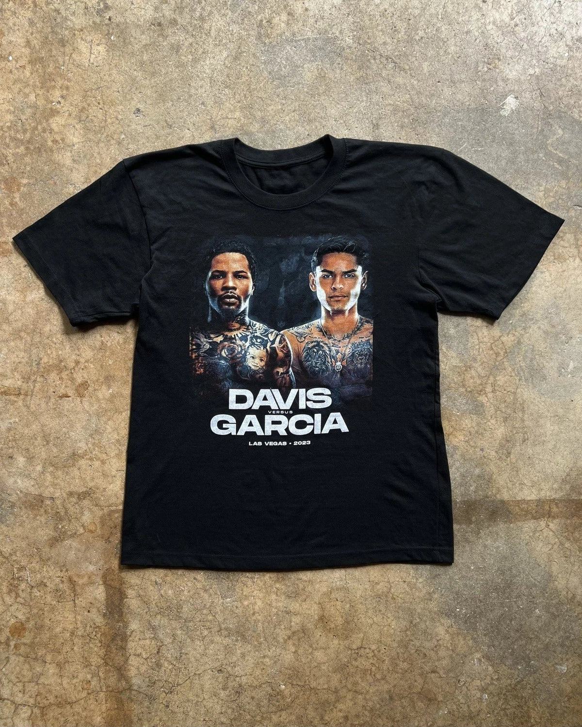 2023 Gervonta Tank Davis Vs Ryan Garcia Boxing T Shirt Adult M Las Vegas Unisex , , , Long Sleeve Tee