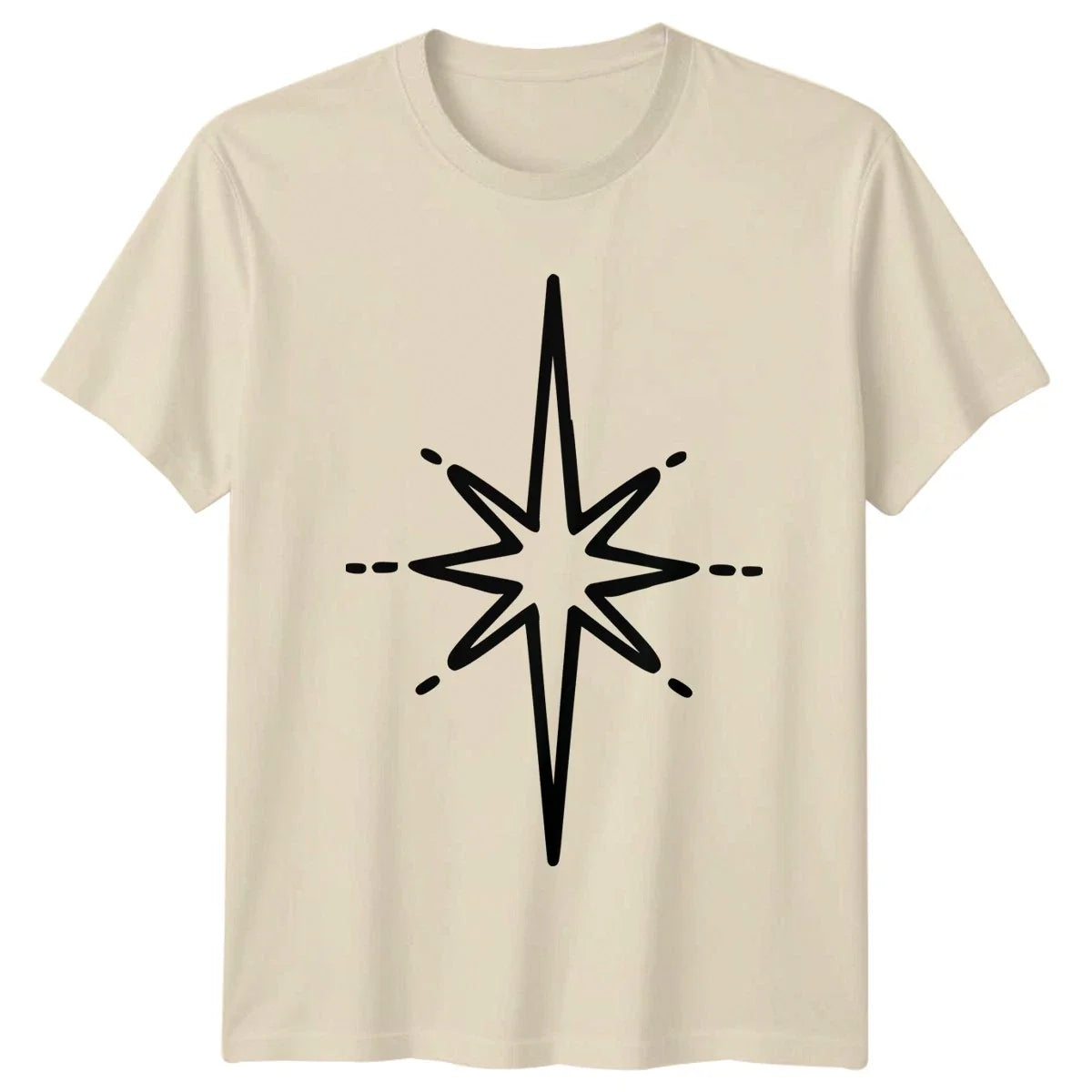 Minimalist Doodle Celestial Starburst Art Abstract Star Celestial Unisex , , , Long Sleeve Tee