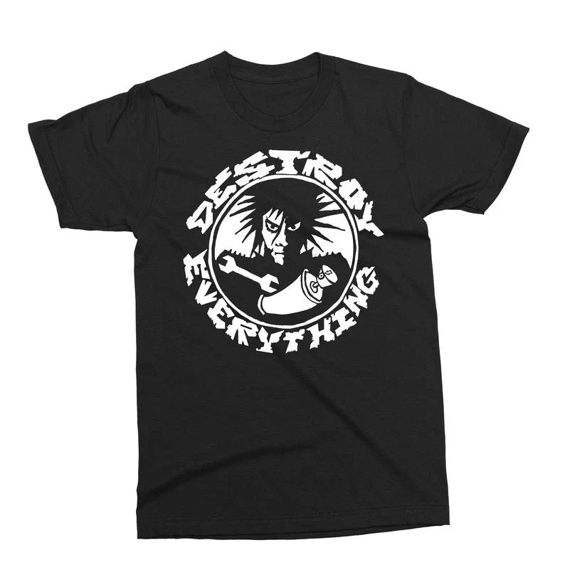 FILTH - 'Destroy Everything' Deathrock Goth Post Punk Music Unisex Tee Unisex , , , Long Sleeve Tee