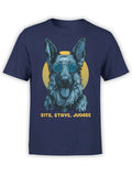 FANTUCCI Cool Shepherd | Sarcastic Dog Tee for Judgy Pet Lovers | Unisex Unisex , , , Long Sleeve Tee