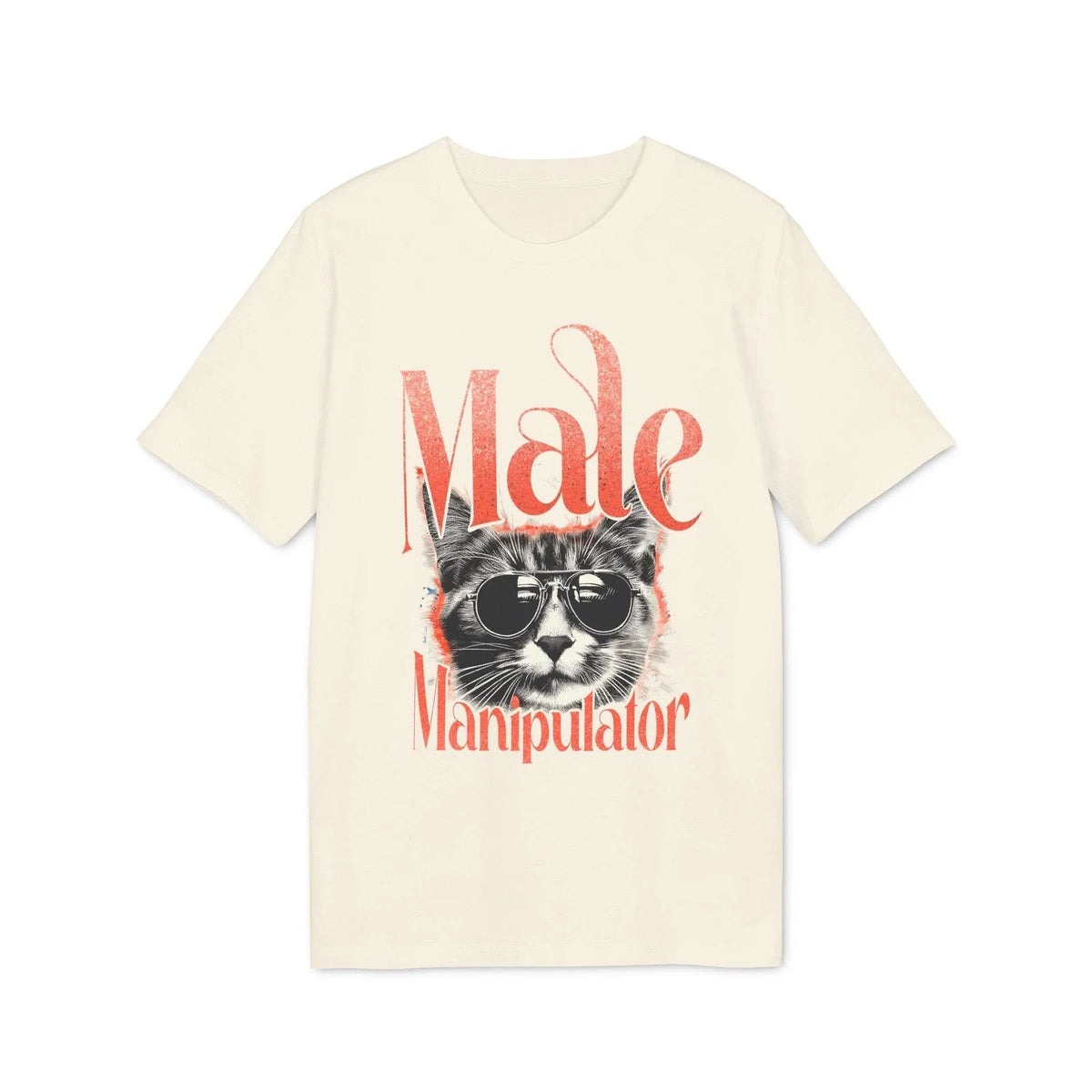 Cool Cat 'Male Manipulator' | Cat Face Sunglasses Graphic Unisex , , , Long Sleeve Tee