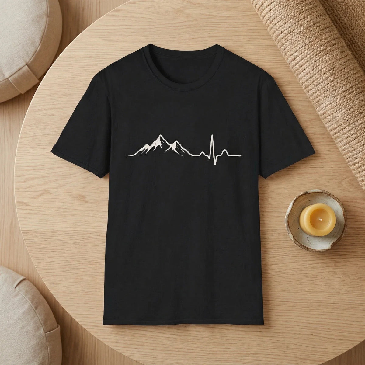 Breath In Motion Minimalist Graphic Tee Unisex , , , Long Sleeve Tee