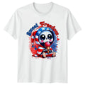 Sweet Freedom Cute Grim Reaper Patriotic Fourth Of July Gift Unisex , , , Long Sleeve Tee