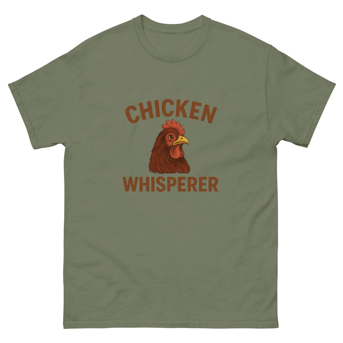 Chicken Whisperer – Funny Hen Tee – Farmyard Humour Collection Unisex , , , Long Sleeve Tee