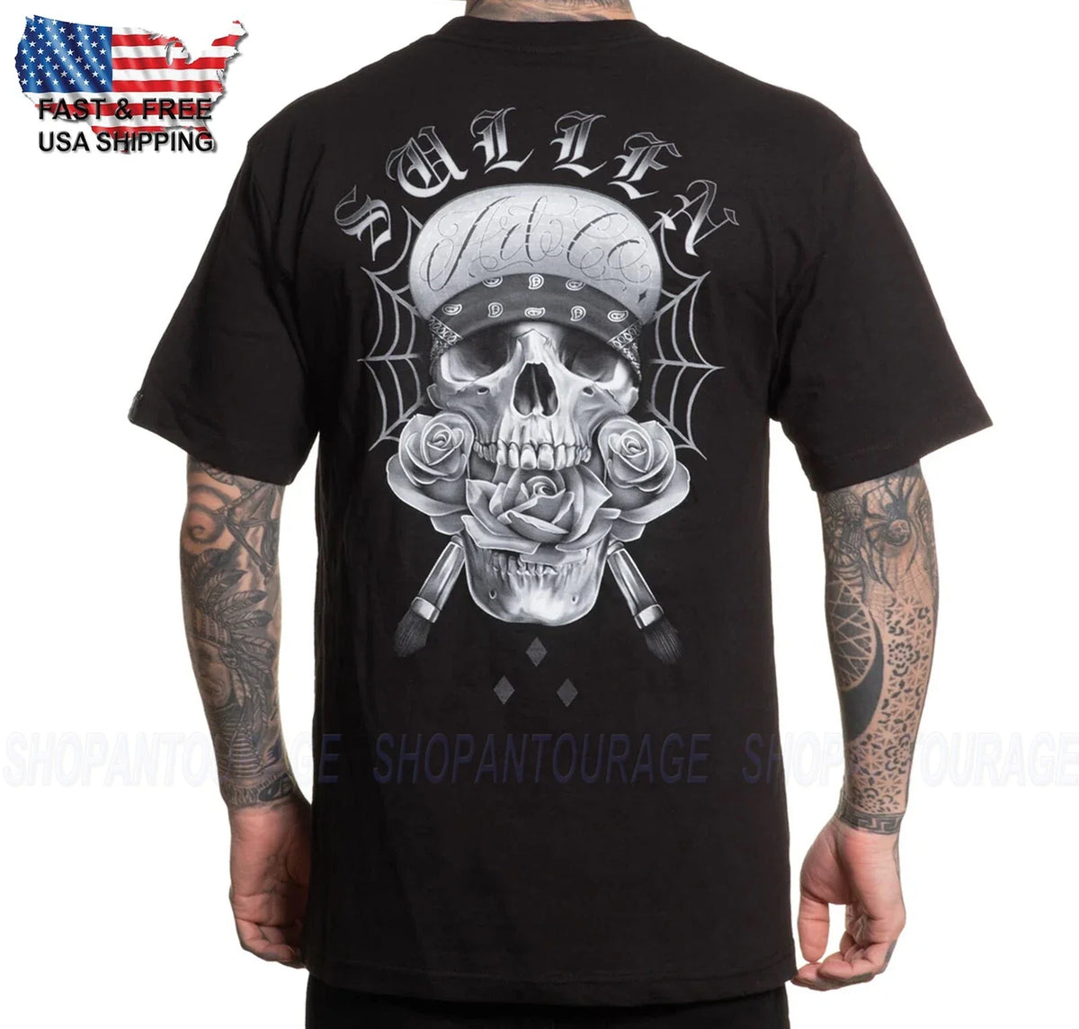 Sullen Art Collective Flipped Standard Fit SCM7308 Short Sleeve Men`s Unisex , , , Long Sleeve Tee