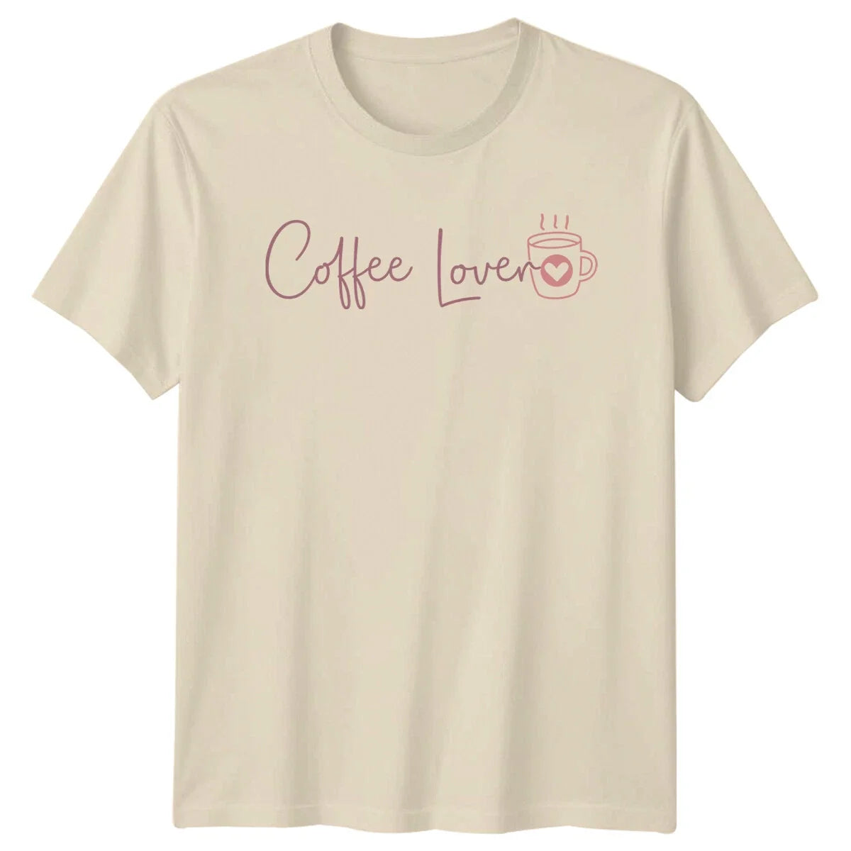 Coffee Lover Cute Heart Coffee Cup Graphic Tee Unisex , , , Long Sleeve Tee
