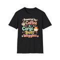 Corgi Mom Coffee And Corgi Butt Wiggles Cute Dog Lover Pet Tee Gift Unisex , , , Long Sleeve Tee