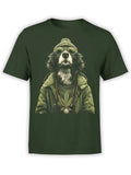 FANTUCCI Marley Mutt | Chill Reggae Dog Tee for Weed Lovers | Unisex Unisex , , , Long Sleeve Tee