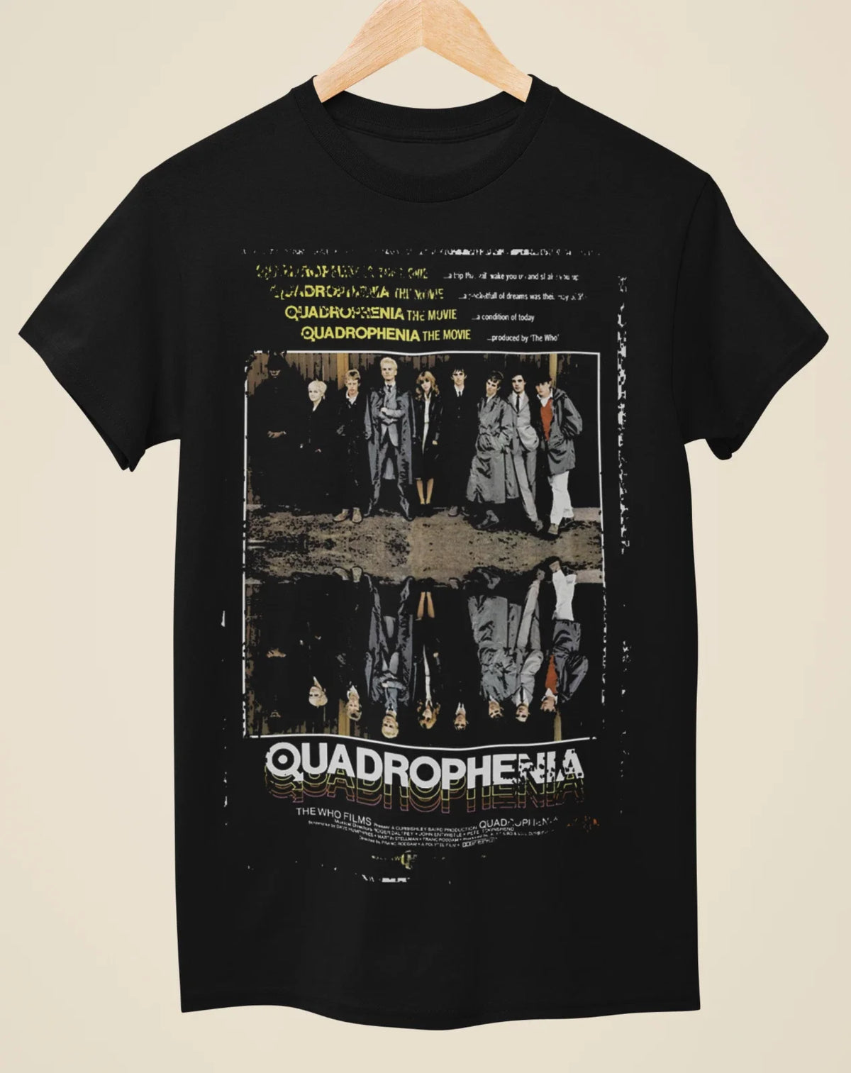 Quadrophenia - Movie Poster Inspired Unisex Black Unisex , , , Long Sleeve Tee