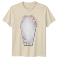 Floral Coffin Frame Pastel Botanical Gothic Soft Aesthetic Unisex , , , Long Sleeve Tee