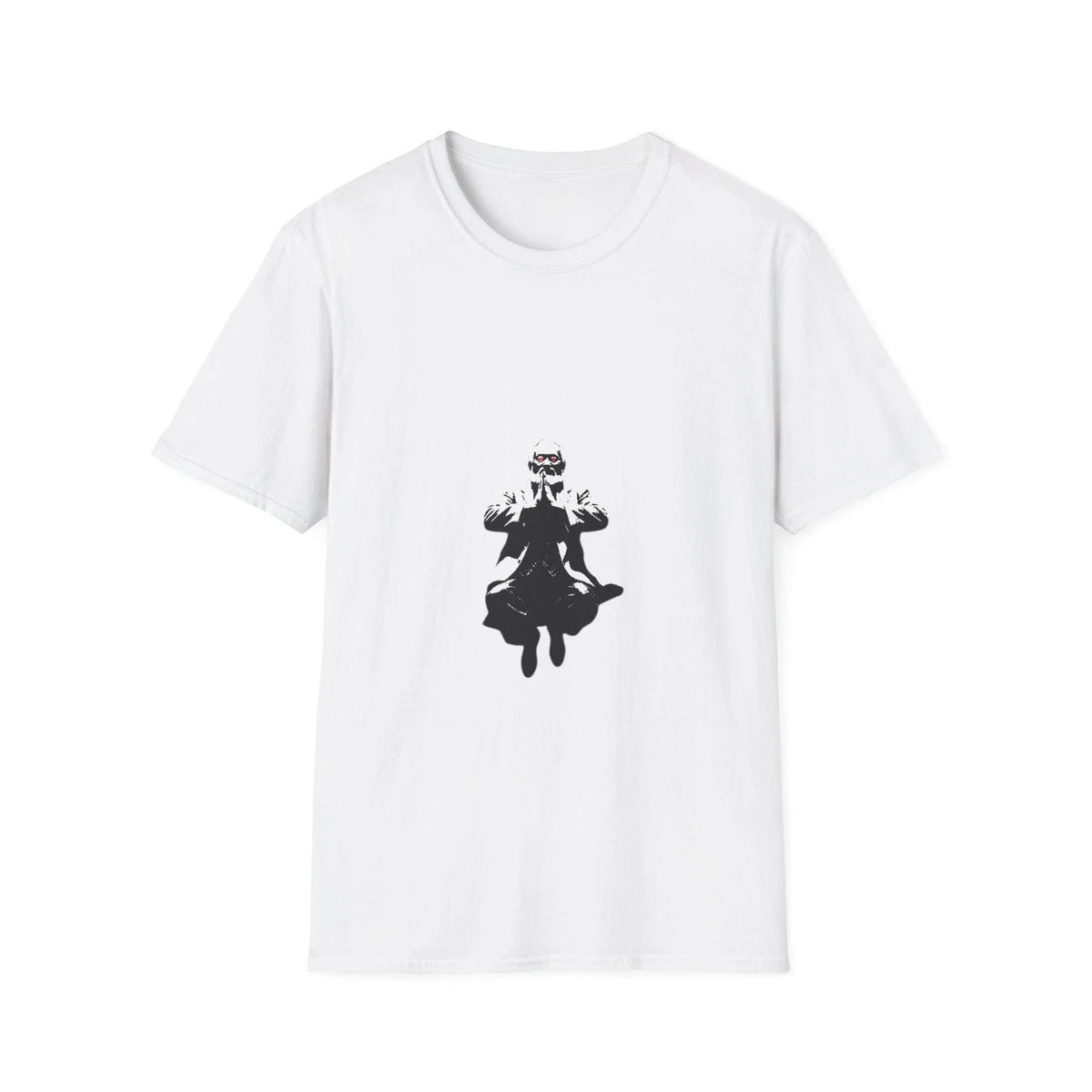 Mystery Floating Figure | Noir Silhouette, Minimalist Unisex , , , Long Sleeve Tee