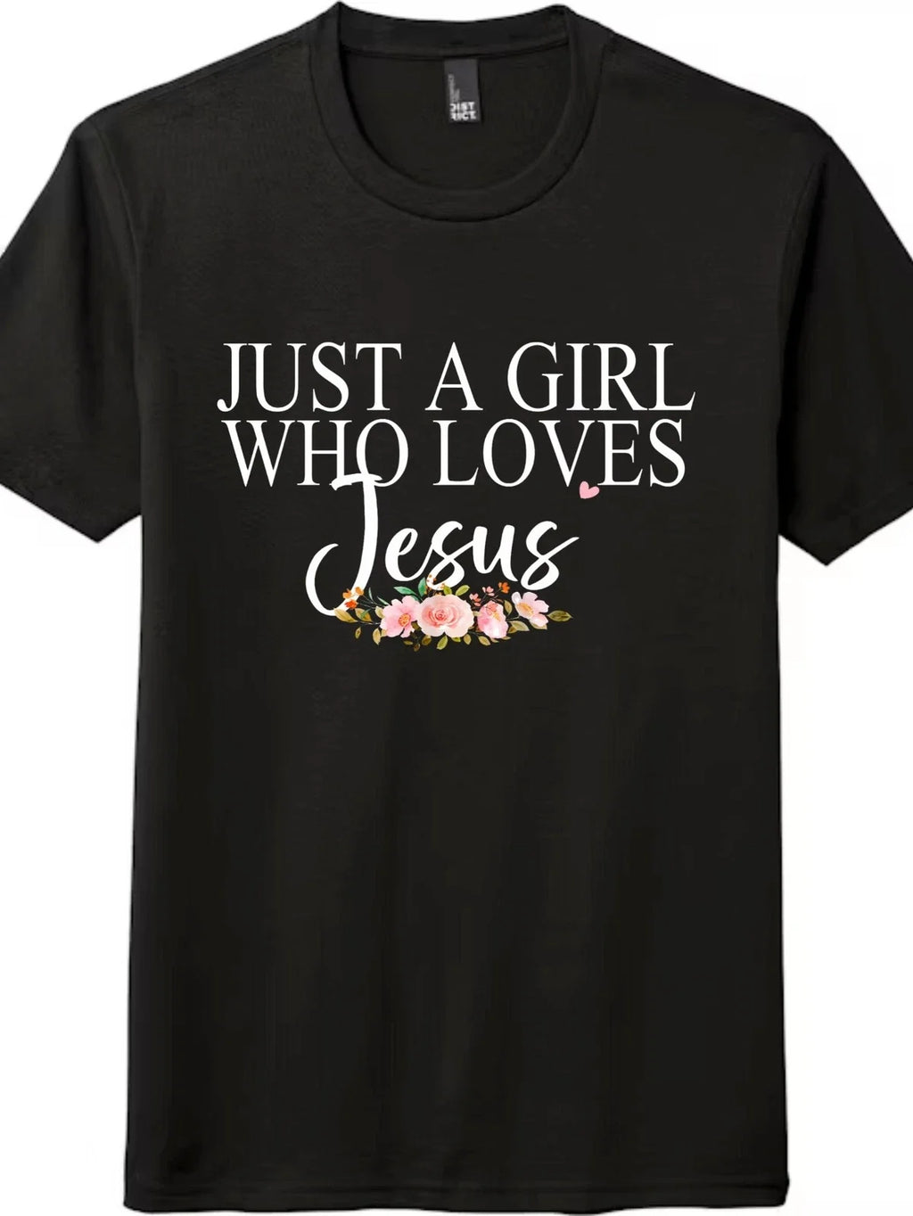 Minimalist Jesus Quote Floral Aesthetic Print Tee Casual All Match Women Unisex , , , Long Sleeve Tee