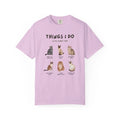 Cat Illustrations | Cute Cat Chart Tee, 100% Cotton, Cat Lovers Tee Unisex , , , Long Sleeve Tee