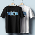 Winter Aesthetic – Minimal Snow Graphic | Unisex Winter Tee Unisex , , , Long Sleeve Tee