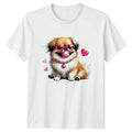 This Fluffy Dog Is Just Too Cute Womens Dog Owner Unisex , , , Long Sleeve Tee