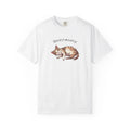 Overstimulated Sleeping Cat | Cute Cat Illustration, Cotton, Funny Tee Unisex , , , Long Sleeve Tee