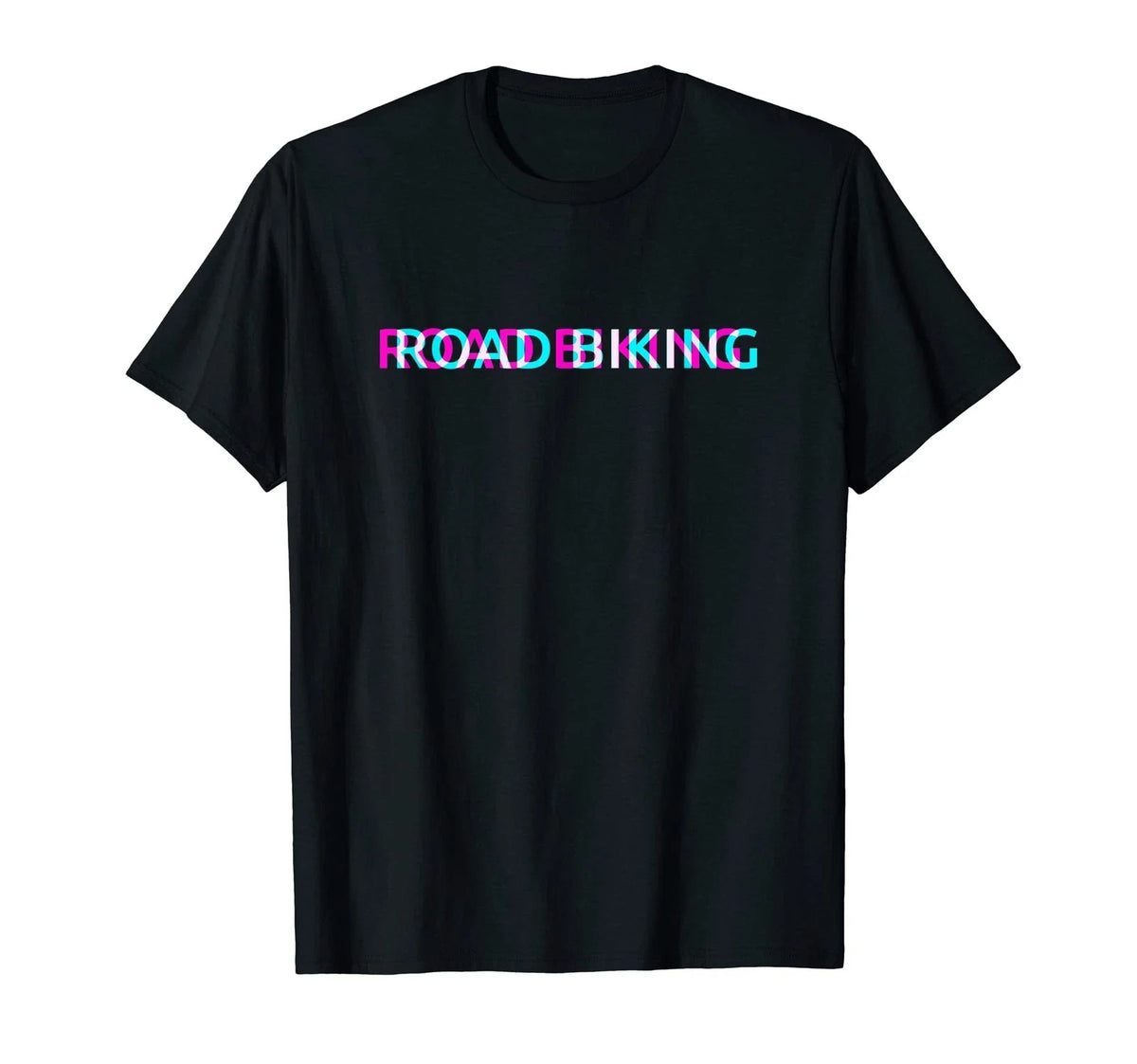 Road Biking, Cool Hobby Edgy Glitch Aesthetic Art Unisex , , , Long Sleeve Tee