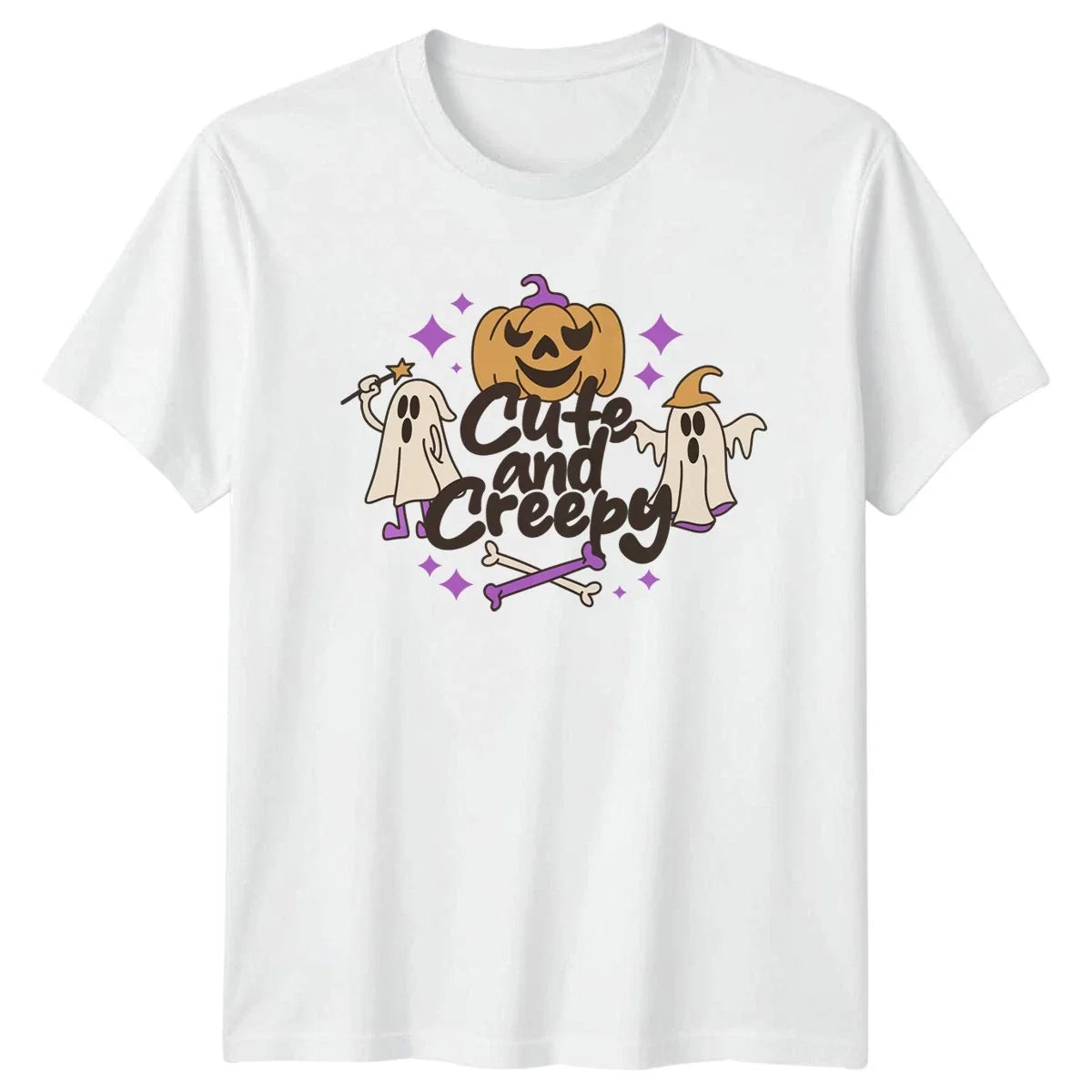 Cute And Creepy Halloween Gift For Him And Her Unisex , , , Long Sleeve Tee