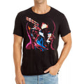John Varvatos Men's Judas Priest Stained Class Graphic Raw Edges Black Unisex , , , Long Sleeve Tee