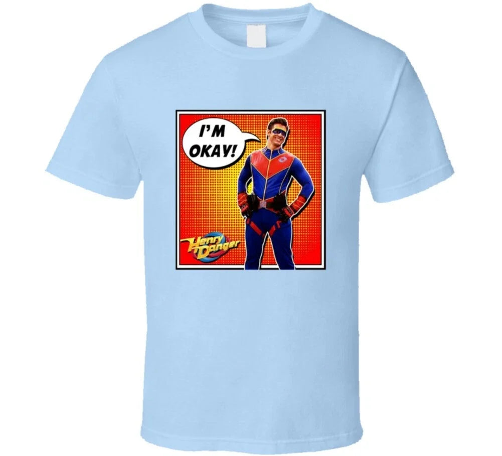 Captain Man I'm Okay Tee Cool Henry Danger Tc Show T Shirt Unisex , , , Long Sleeve Tee